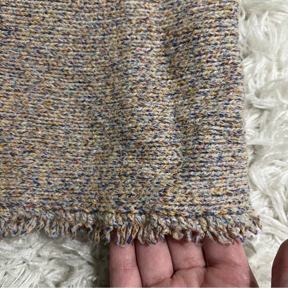 Eileen Fisher Wool & Recycled Cotton Fringe Hem Sweater Size XXS - Picture 8 of 11